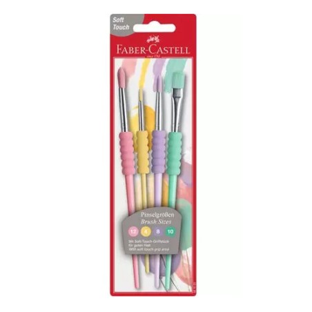 Faber-Castell 481620 pennello d'artista 4 pz