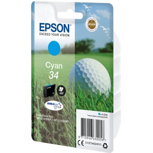 Epson Golf ball Inchiostro ciano singolo DURABrite Ultra Pallina da golf 34