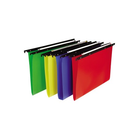Bertesi Cartesio PP cartella sospesa e accessorio A4 Polistirolo Blu 25 pz
