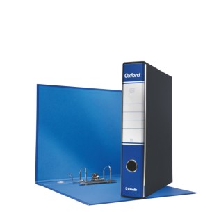 Esselte Registratori in cartone con custodia OXFORD con meccanismo N.1 - F.to Commerciale - Dorso 5
