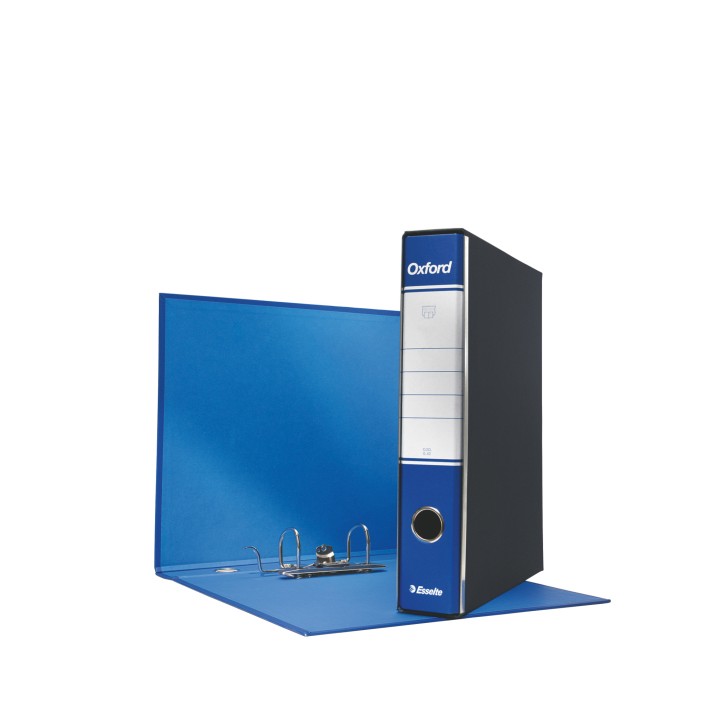 Esselte Registratori in cartone con custodia OXFORD con meccanismo N.1 - F.to Commerciale - Dorso 5