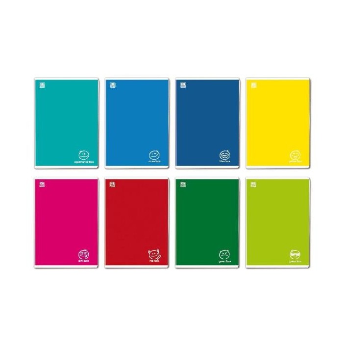 Blasetti Colorface quaderno per scrivere A4 36 fogli Multicolore