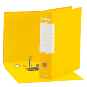 Esselte Registratori in cartone con custodia OXFORD con meccanismo N.1 - F.to Protocollo - Dorso 8