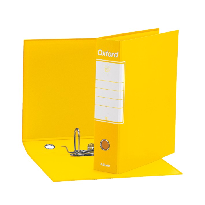 Esselte Registratori in cartone con custodia OXFORD con meccanismo N.1 - F.to Protocollo - Dorso 8
