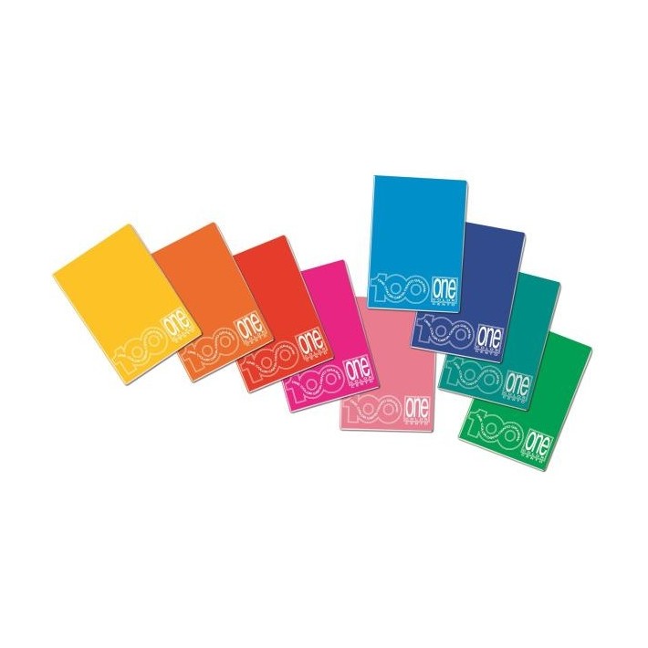 Blasetti One Color quaderno per scrivere A4 19 fogli Multicolore