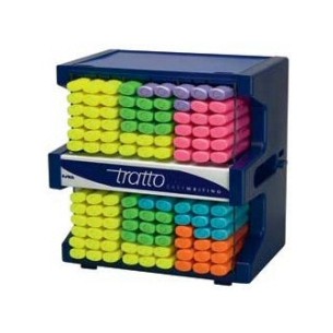Tratto CF108ESPO evidenziatore 108 pz Blu, Verde, Lillà, Arancione, Rosa, Giallo