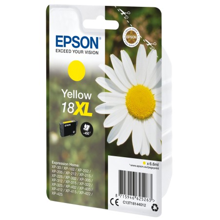 Epson Daisy Inchiostro giallo singolo Claria Home Margherita 18XL