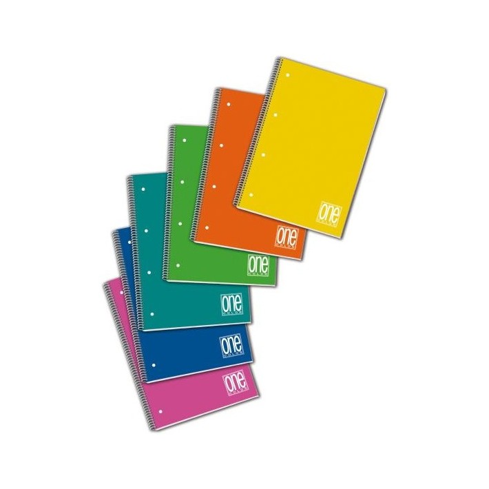 Blasetti One Color quaderno per scrivere A5 80 fogli Multicolore
