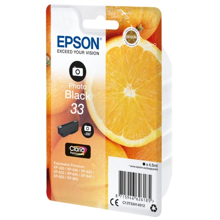 Epson Oranges Inchiostro nero fotografico singolo Claria Premium Arance 33