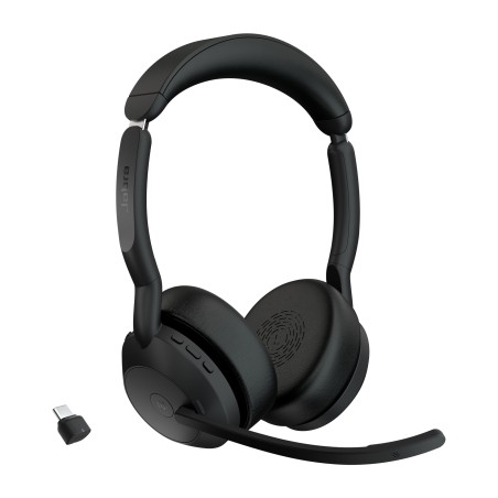 Jabra Evolve2 55 Auricolare Wireless A Padiglione Ufficio USB tipo-C Bluetooth Base di ricarica
