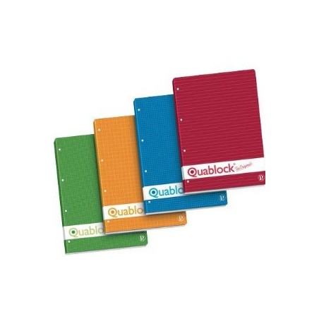 Pigna quablock A5 ricambi per quaderni 150 x 210 mm (A5) 50 fogli