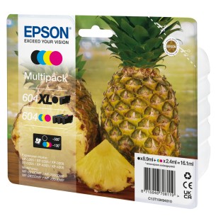 Epson Multipack 4-colours 604 XL Black/Std. CMY