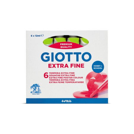 Giotto 352011 colore a tempera 12 ml Tubo Verde