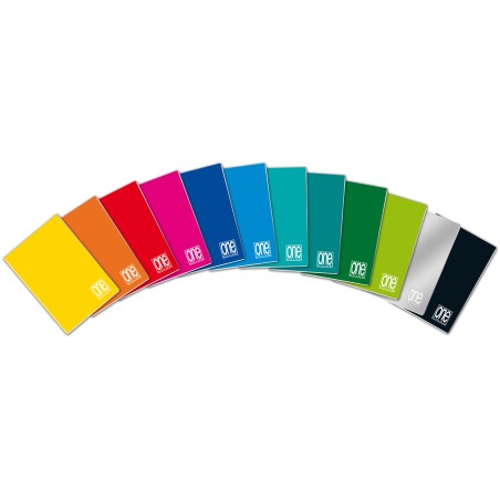 Blasetti One Color MAXI quaderno per scrivere A4 31 fogli Multicolore