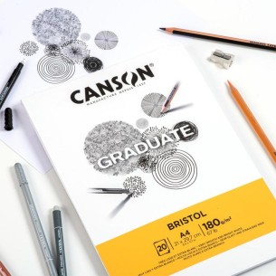 Canson Graduate Bristol Foglio d'arte 20 fogli