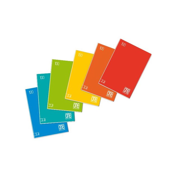 Blasetti One Color MAXI quaderno per scrivere A4 25 fogli Multicolore