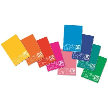 Blasetti One Color quaderno per scrivere A4 19 fogli Multicolore