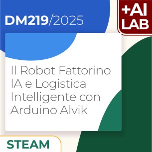 Il Robot Fattorino – IA e Logistica Intelligente con Arduino Alvik Primaria 4h Lab in presenza