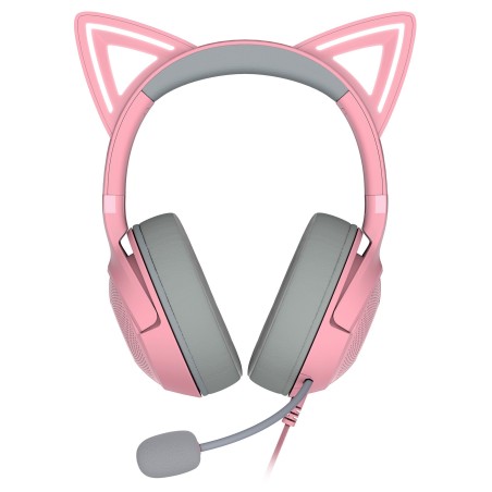 Razer Kraken Kitty V2 - Quartz ed. Cuffia Cablata a padiglione Rosa