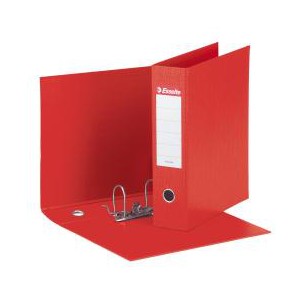 Esselte Registratori in plastica con custodia EUROFILE - F.to Protocollo - Dorso 8 cm