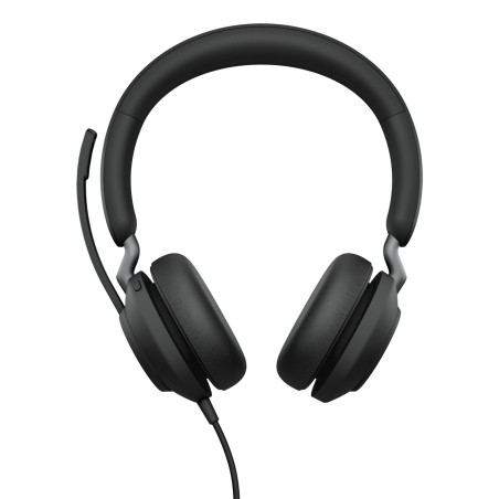Jabra Evolve2 40 SE Auricolare Cablato A Padiglione Musica e Chiamate USB Type-C / USB Type-A Nero