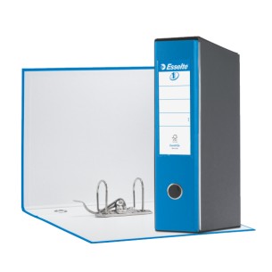 Esselte Registratori in plastica con custodia EUROFILE - F.to Protocollo - Dorso 8 cm