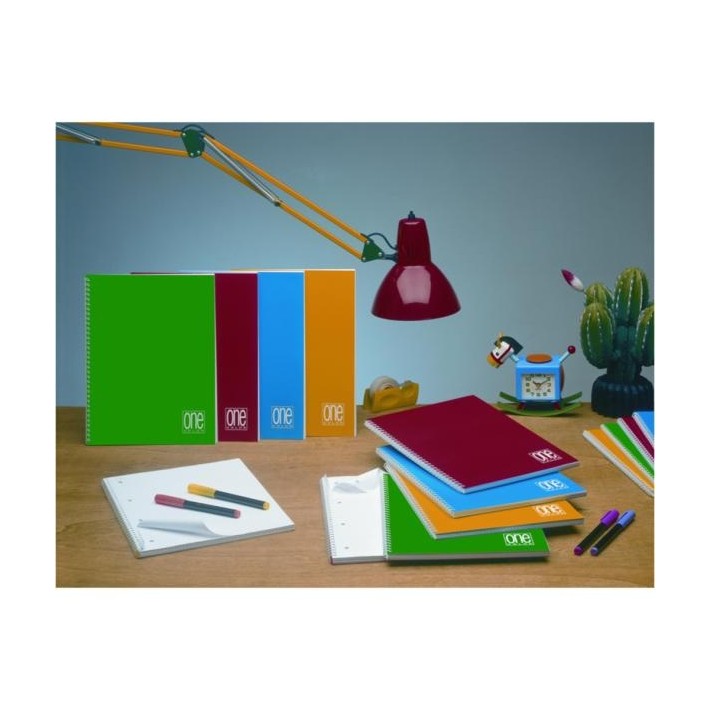 Blasetti One Color quaderno per scrivere A5 60 fogli Multicolore