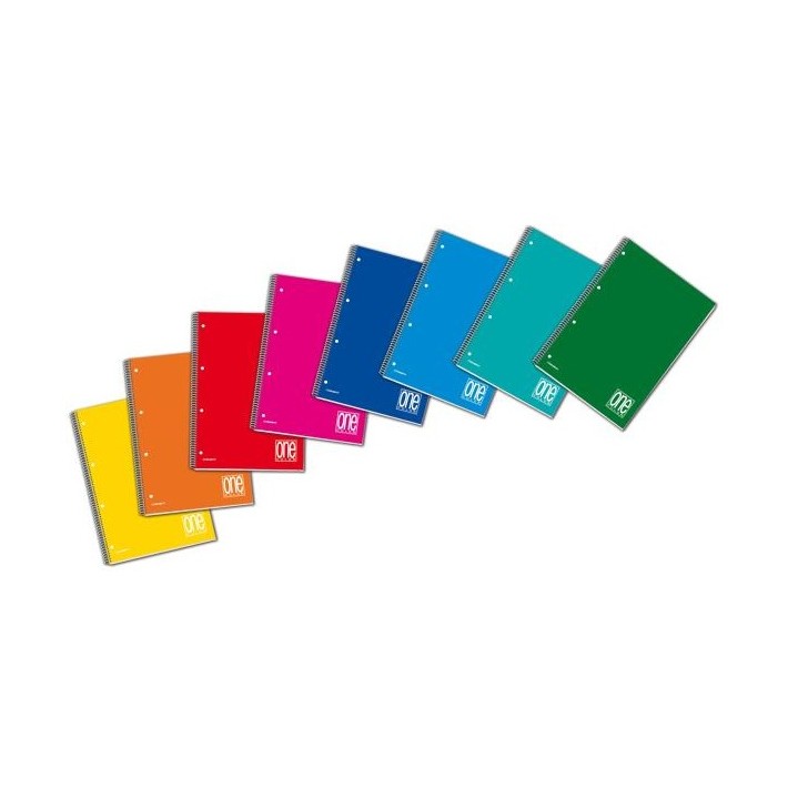 Blasetti One Color quaderno per scrivere A4 60 fogli Multicolore