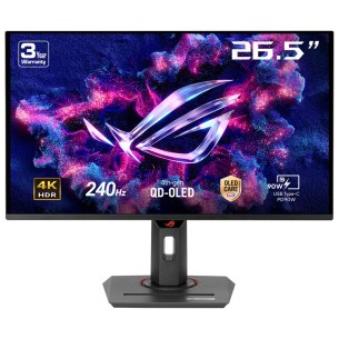 ASUS ROG Strix OLED XG27UCDMG Monitor PC 67,3 cm (26.5") 3840 x 2160 Pixel 4K Ultra HD QD-OLED Nero