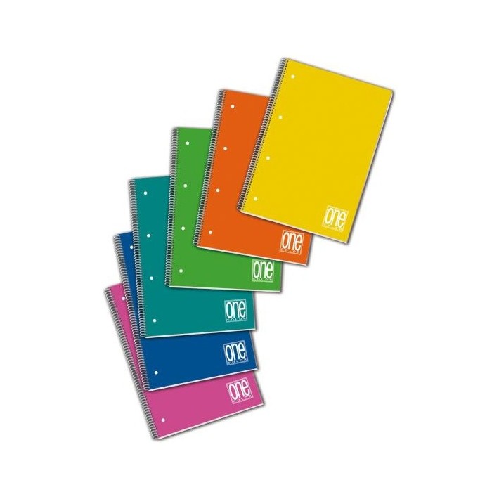 Blasetti One Color quaderno per scrivere A4 80 fogli Multicolore