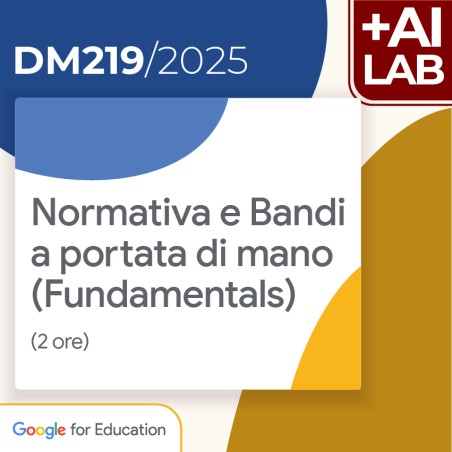 Normativa e Bandi a portata di mano (Fundamentals) 2h Lab in presenza