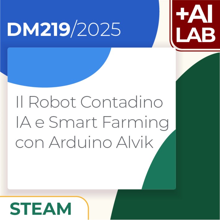 Il Robot Contadino – IA e Smart Farming con Arduino Alvik Primaria 4h Lab in presenza