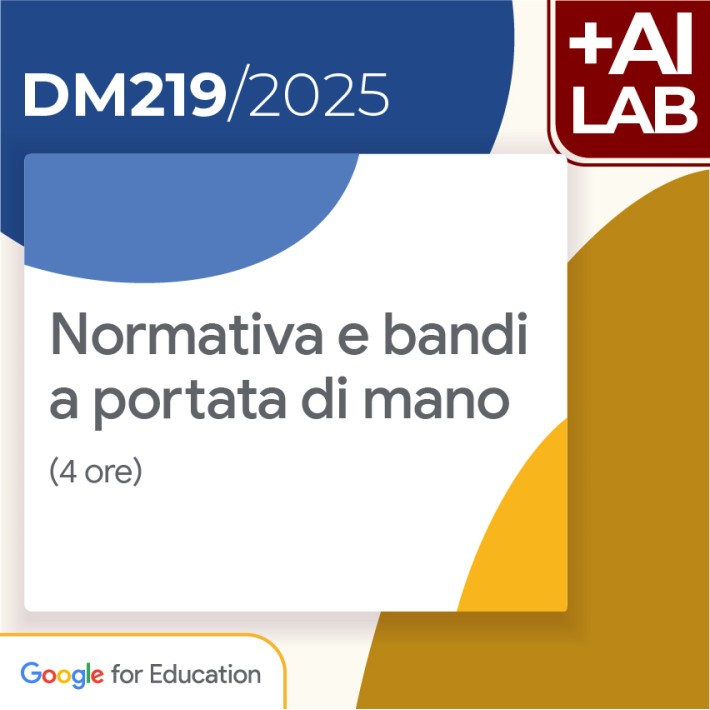 Normativa e bandi a portata di mano 4h Lab in presenza