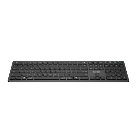 Tastiera connessione wireless DUAL (BT 5.2 e Dongle 2.4GHZ), ricaricabile tramite porta USB-C, cavo incluso, 110 tasti, layout