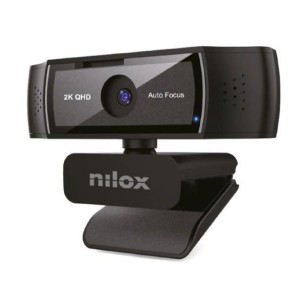 Webcam con risoluzione 1080p - risoluzione video Full HD 30 fps e 2K - autofocus-  microfono - USB
