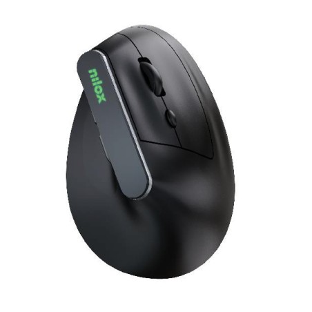 Mouse Verticale, connessione wireless DUAL BT 5.2 e Dongle 2.4GHZ -  ricaricabile USB -C - 6 pulsanti