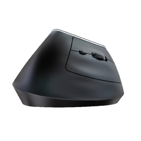 Mouse Verticale, connessione wireless DUAL BT 5.2 e Dongle 2.4GHZ -  ricaricabile USB -C - 6 pulsanti