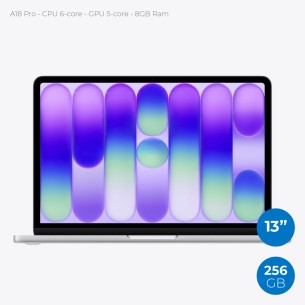 Bundle DM38 - Apple Macbook Neo 13" A18 Pro 8GB/256GB Silver - Incluso alimentatore 35W
