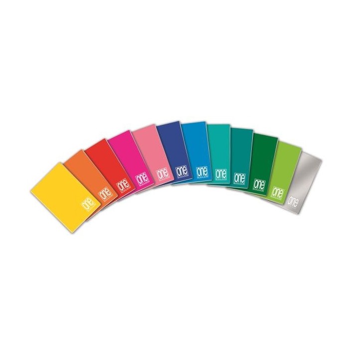 Blasetti One Color quaderno per scrivere A5 21 fogli Multicolore