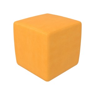 Pouf Morbido CUBO in Similpelle e Imbottitura Ignifuga CL1 - Dimensioni Lato 30 cm, H 30 cm  - Densità 40 kg/mc - Sfoderabile 