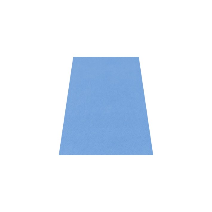 Pouf Morbido SCIVOLO GRANDE Ignifugo CL1 - Dimensioni 100 x 60 x H 32 cm - Colore Azzurro