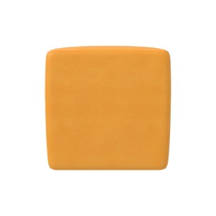 Pouf Morbido CUBO in Similpelle e Imbottitura Ignifuga CL1 - Dimensioni Lato 30 cm, H 30 cm  - Densità 27 kg/mc - Sfoderabile  2