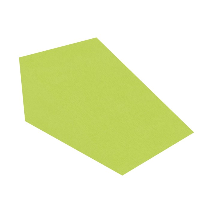 Pouf Morbido SCIVOLO Ignifugo CL1 - Dimensioni 60 x 45 x H 28 cm - Colore Verde Chiaro