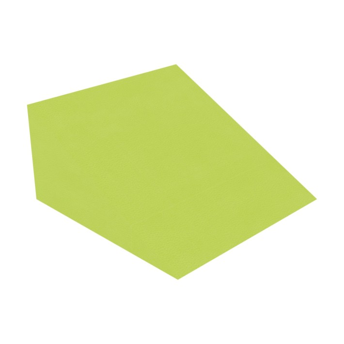 Pouf Morbido SCIVOLO Ignifugo CL1 - Dimensioni 60 x 60 x H 30 cm - Colore Verde Chiaro