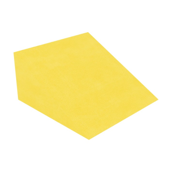Pouf Morbido SCIVOLO Ignifugo CL1 - Dimensioni 60 x 60 x H 30 cm - Colore Giallo