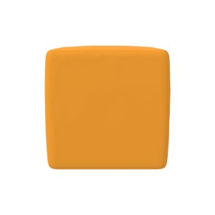 Pouf Morbido CUBO in Similpelle e Imbottitura Ignifuga CL1 - Dimensioni Lato 50 cm, H 50 cm - Densità 40 kg/mc - Sfoderabile  2