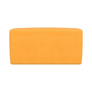 Pouf Morbido PARALLELEPIPEDO in Similpelle e Imbottitura Ignifuga CL1 - Dimensioni 40 x 80 cm, H 40 cm - Densità 27 kg/mc -  2