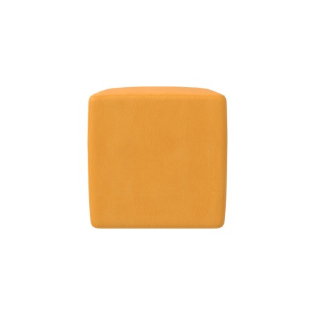 Pouf Morbido PARALLELEPIPEDO in Similpelle e Imbottitura Ignifuga CL1 - Dimensioni 40 x 80 cm, H 40 cm - Densità 27 kg/mc - 