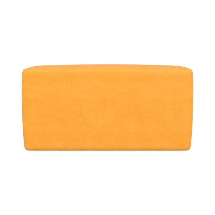 Pouf Morbido PARALLELEPIPEDO in Similpelle e Imbottitura Ignifuga CL1 - Dimensioni 30 x 60 cm, H 30 cm - Densità 27 kg/mc - 