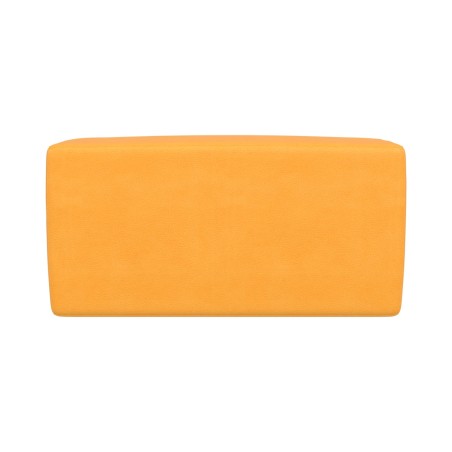 Pouf Morbido PARALLELEPIPEDO in Similpelle e Imbottitura Ignifuga CL1 - Dimensioni 30 x 60 cm, H 30 cm - Densità 27 kg/mc - 